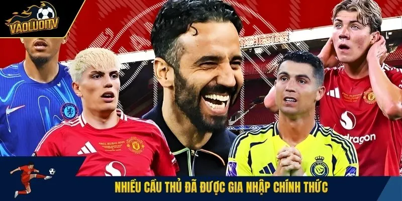 Nhiều cầu thủ đã được gia nhập chính thức